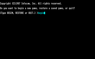 Beyond Zork - The Coconut of Quendor atari screenshot